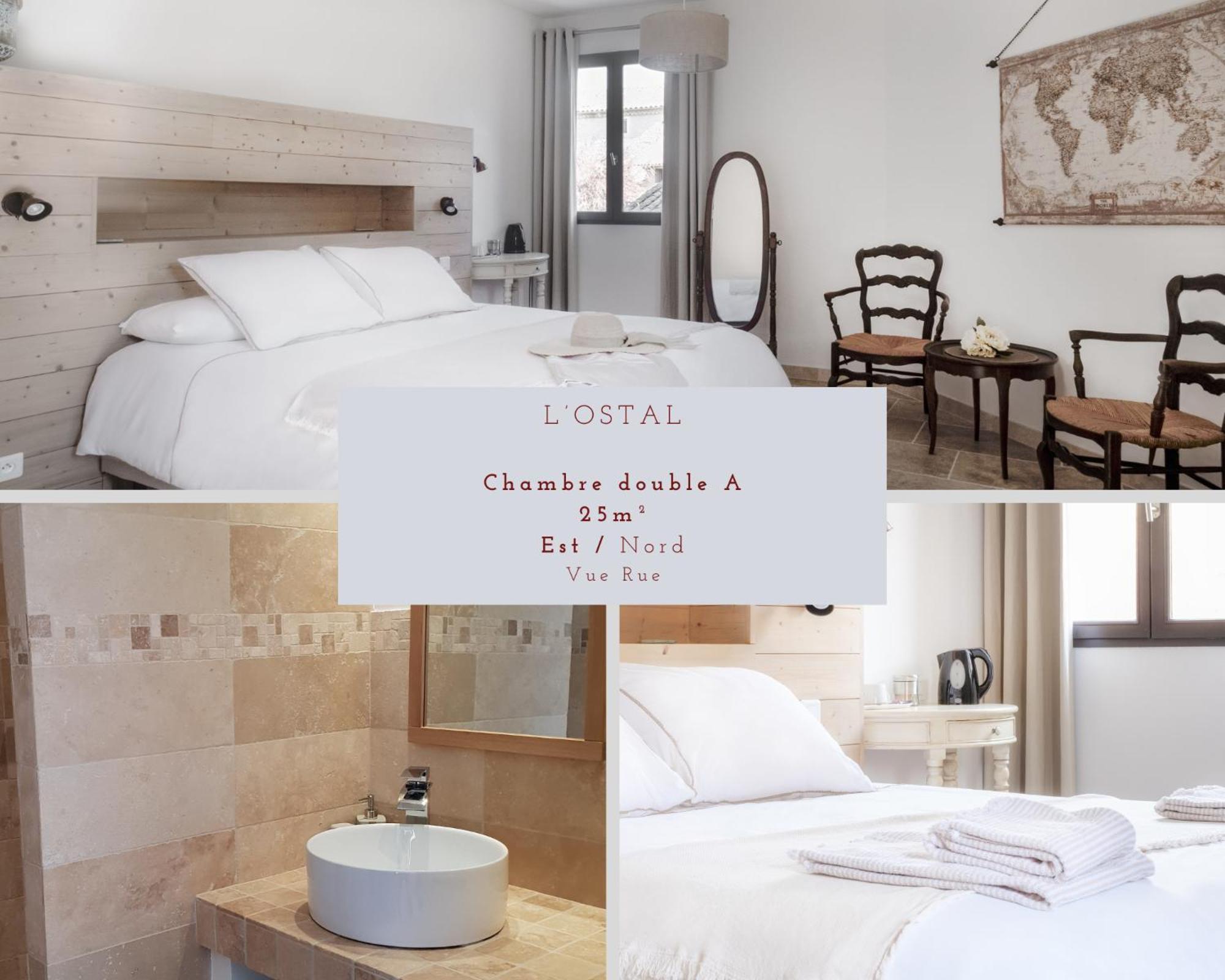 L'Ostal - Bed & Breakfast - Chambres Et Suites De 25 A 40M2 - Spa Saint-Hilaire-dʼOzilhan Exteriör bild