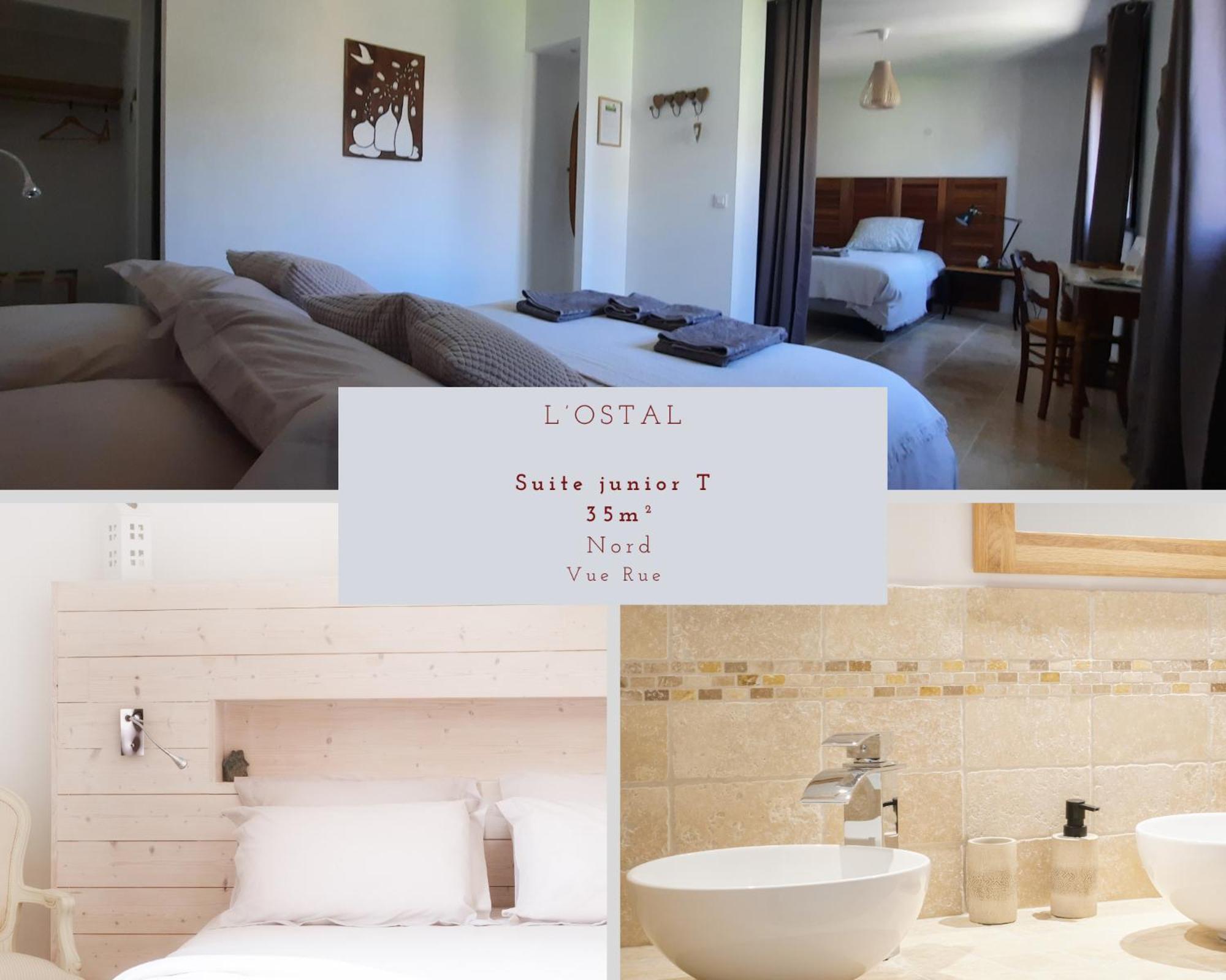 L'Ostal - Bed & Breakfast - Chambres Et Suites De 25 A 40M2 - Spa Saint-Hilaire-dʼOzilhan Exteriör bild